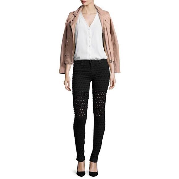 BROCKENBOW BLACK SKINNY JEANS - Picture 2 of 15